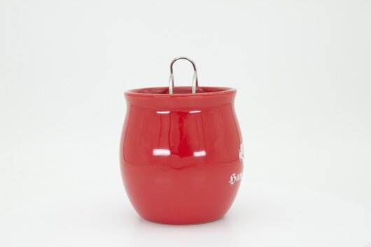 Feuerzangentasse Geschenkset, Klassisch Rot/Hanse Feuer